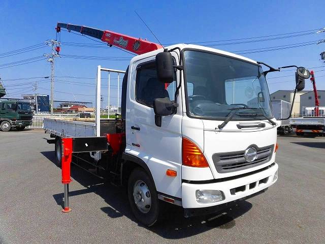 HINO Ranger Truck (With 4 Steps Of Cranes) TKG-FC9JKAP 2012 84,000km