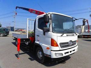 HINO Ranger Truck (With 4 Steps Of Cranes) TKG-FC9JKAP 2012 84,000km_1