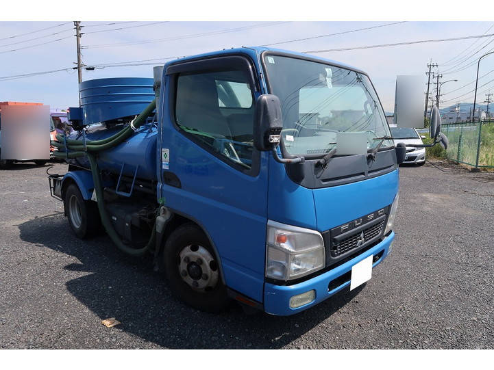 MITSUBISHI FUSO Canter Vacuum Truck PDG-FE73B 2009 155,712km