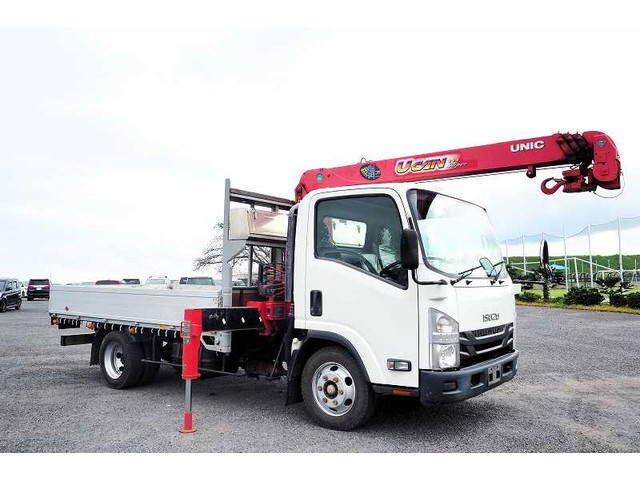 ISUZU Elf Truck (With 4 Steps Of Cranes) TPG-NPR85AR 2015 113,280km