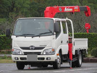 HINO Dutro Truck (With 3 Steps Of Cranes) TKG-XZU655M 2013 47,000km_1