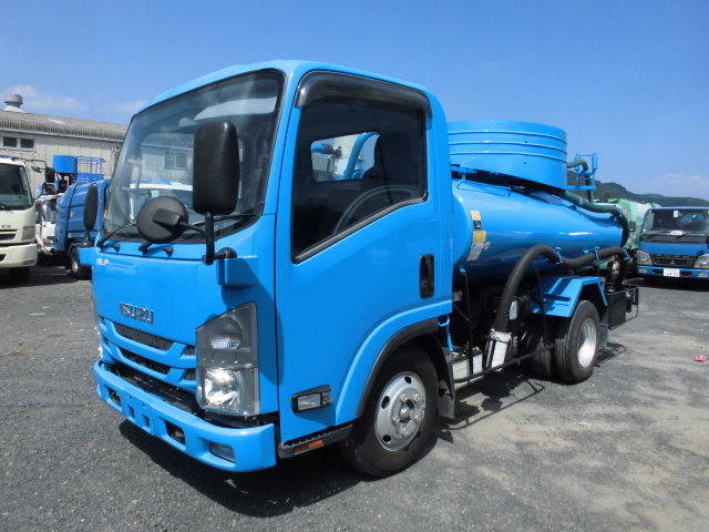 ISUZU Elf Vacuum Truck TPG-NMR85N 2017 101,613km