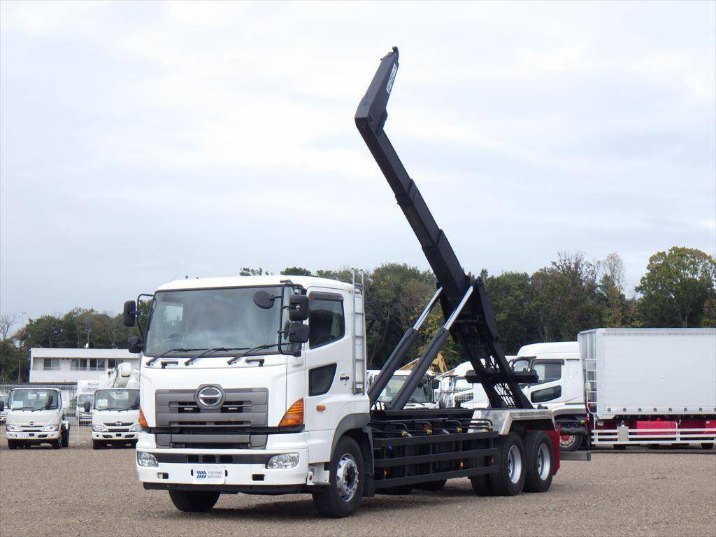 HINO Profia Container Carrier Truck QDG-FS1EWBA 2013 838,000km