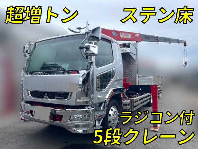 MITSUBISHI FUSO Fighter Truck (With 5 Steps Of Cranes) QDG-FQ62F 2018 90,077km