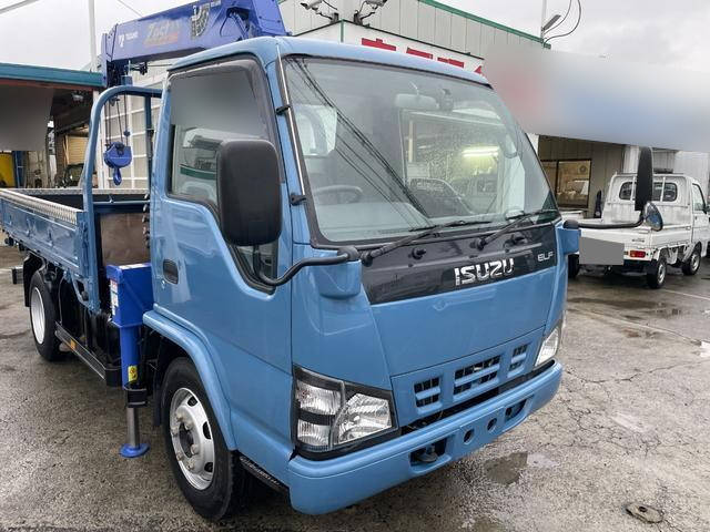 ISUZU Elf Truck (With 4 Steps Of Cranes) PB-NKR81N 2006 22,000km