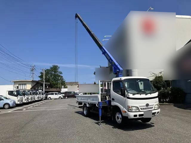 HINO Dutro Truck (With 4 Steps Of Cranes) BDG-XZU344M 2010 63,788km