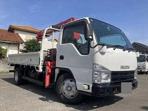 ISUZU Elf Truck (With 3 Steps Of Cranes) TKG-NKR85AR 2013 108,972km_1