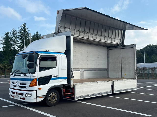 HINO Ranger Aluminum Wing TPG-FD7JLAA 2017 520,711km