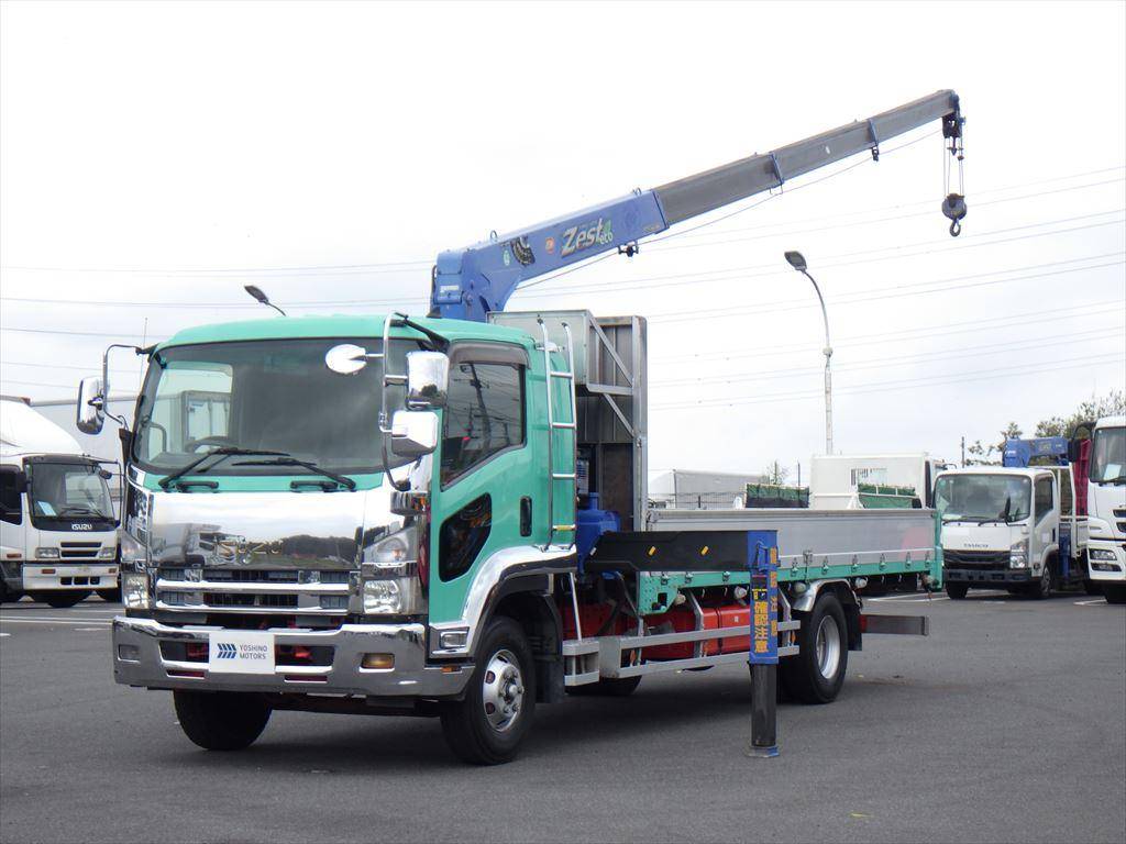 ISUZU Forward Truck (With 4 Steps Of Cranes) SKG-FRR90S2 2012 513,000km