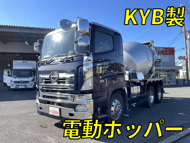 HINO Profia Mixer Truck QKG-FS1AKAA 2013 296,649km