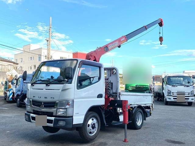 MITSUBISHI FUSO Canter Truck (With 3 Steps Of Cranes) TKG-FBA50 2013 425,425km