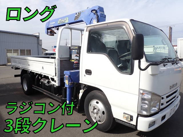 ISUZU Elf Truck (With 3 Steps Of Cranes) TRG-NKR85AR 2015 71,000km