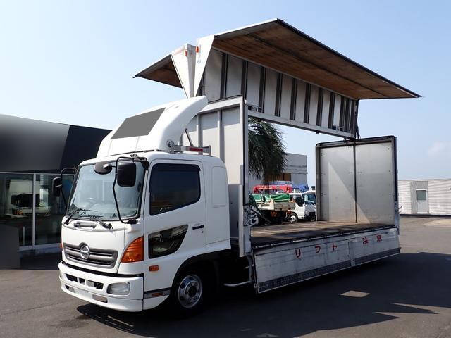 HINO Ranger Aluminum Wing BKG-FD7JLYG 2011 327,000km