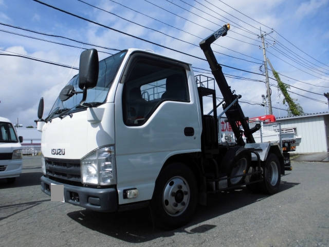 ISUZU Elf Container Carrier Truck TKG-NKR85AN 2012 201,896km