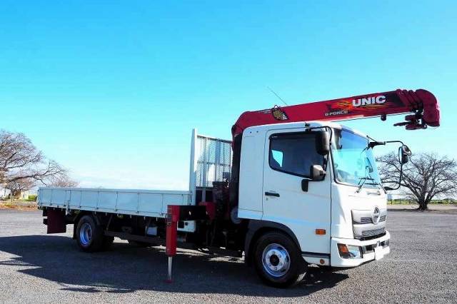 HINO Ranger Truck (With 4 Steps Of Cranes) 2KG-FD2ABA 2018 92,757km