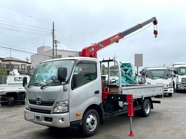 HINO Dutro Truck (With 3 Steps Of Cranes) TKG-XZU712M 2018 13,151km