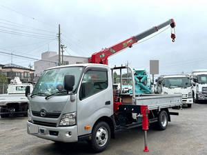 HINO Dutro Truck (With 3 Steps Of Cranes) TKG-XZU712M 2018 13,151km_1