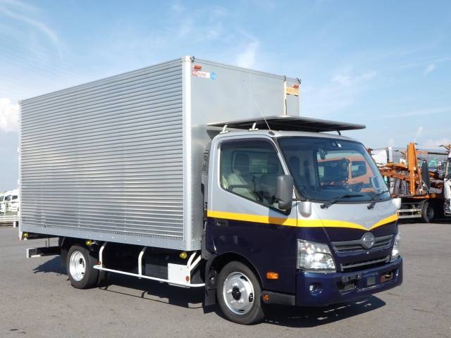 HINO Dutro Aluminum Van TKG-XZU710M 2018 16,000km