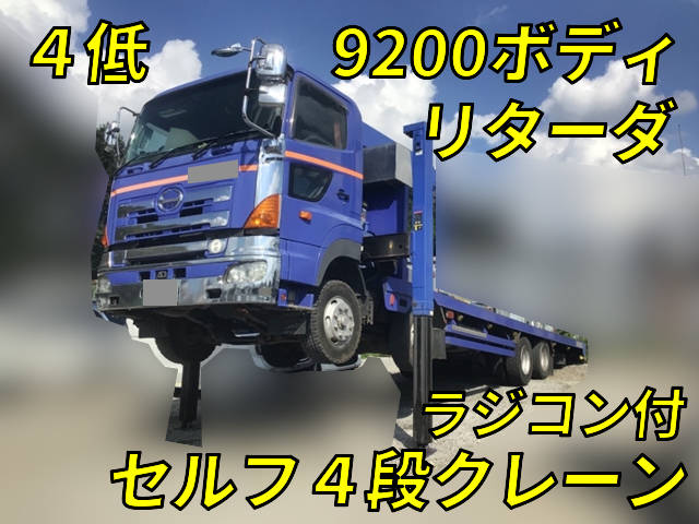 HINO Profia Self Loader (With 4 Steps Of Cranes) BKG-FW1EZYG 2009 734,785km