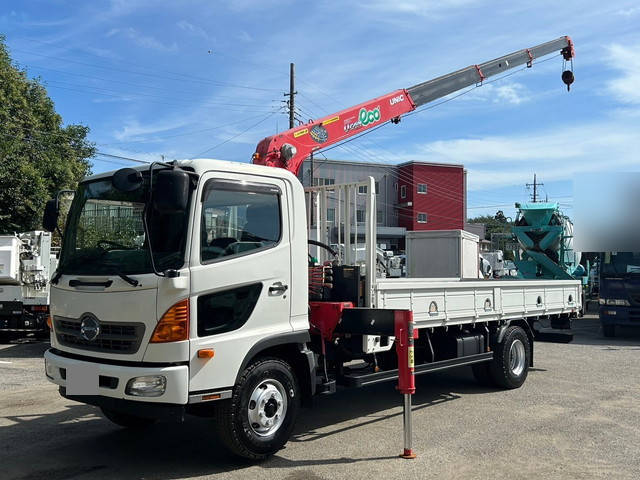 HINO Ranger Truck (With 4 Steps Of Cranes) TKG-FC9JKAP 2016 64,273km