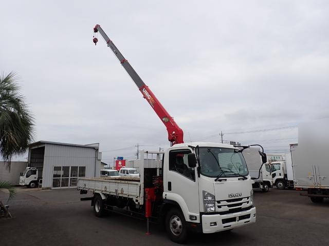 ISUZU Forward Truck (With 4 Steps Of Cranes) TKG-FRR90S1 2017 76,000km