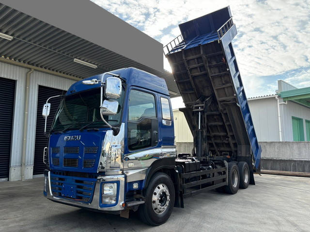 ISUZU Giga Dump QKG-CYM77AM 2013 585,000km