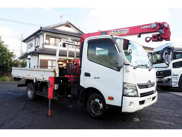 HINO Dutro Truck (With 3 Steps Of Cranes) TKG-XZU775M 2012 162,547km