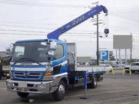 HINO Ranger Truck (With 4 Steps Of Cranes) BKG-FC7JKYA 2011 586,000km_1