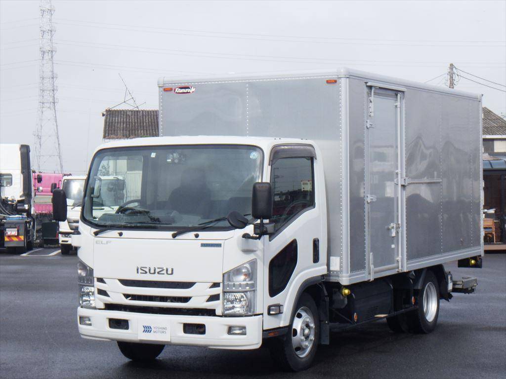 ISUZU Elf Aluminum Van 2SG-NPR88AN 2019 34,000km