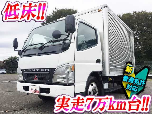 MITSUBISHI FUSO Canter Aluminum Van KK-FE70CB 2003 76,554km