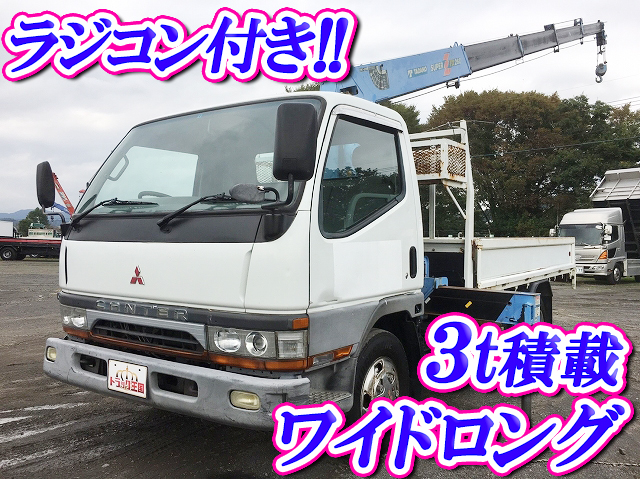 MITSUBISHI FUSO Canter Truck (With 5 Steps Of Cranes) KC-FE662EV 1998 34,153km