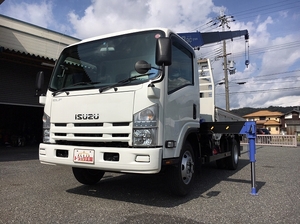 ISUZU Elf Truck (With 5 Steps Of Cranes) PKG-NPR75N 2009 5,676km_1