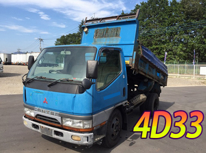 MITSUBISHI FUSO Canter Dump KC-FE517BD 1996 76,950km_1