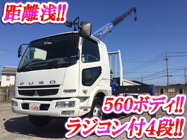 MITSUBISHI FUSO Fighter Truck (With 4 Steps Of Cranes) PDG-FK61F 2010 77,266km