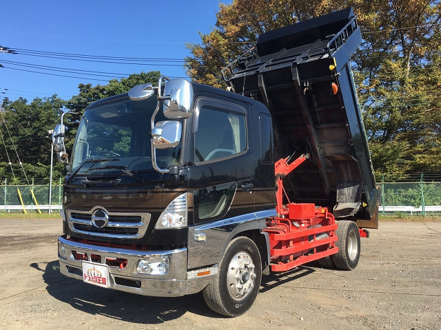 HINO Ranger Dump BDG-FE7JEWA 2009 196,052km