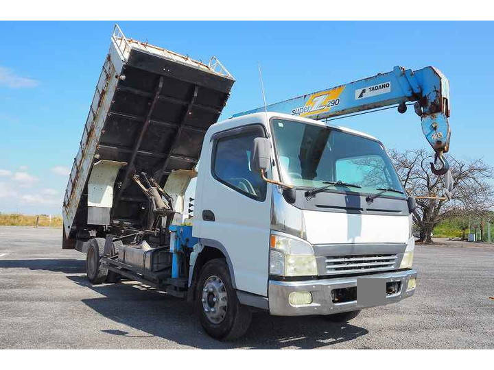 MITSUBISHI FUSO Canter Dump (With Crane) KK-FE83EGY 2003 45,872km