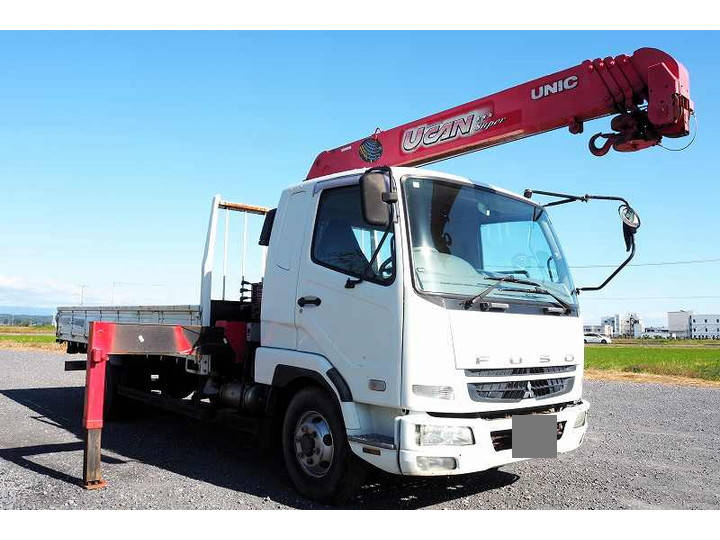 MITSUBISHI FUSO Fighter Truck (With 5 Steps Of Cranes) PDG-FK61F 2008 321,701km