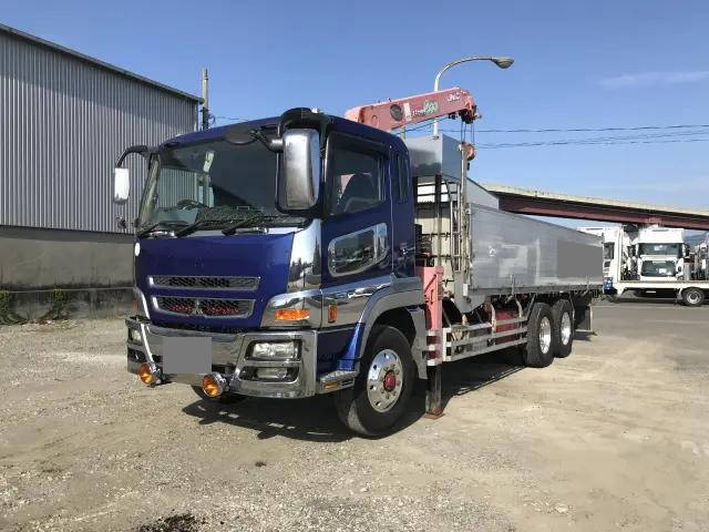 MITSUBISHI FUSO Super Great Truck (With 4 Steps Of Cranes) BDG-FV50JY 2008 979,200km