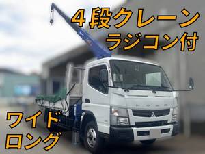 MITSUBISHI FUSO Canter Truck (With 4 Steps Of Cranes) TKG-FEB50 2015 112,907km_1