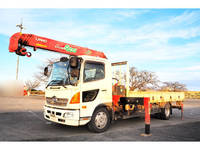 HINO Ranger Truck (With 5 Steps Of Cranes) TKG-FC9JKAA 2012 26,744km_3