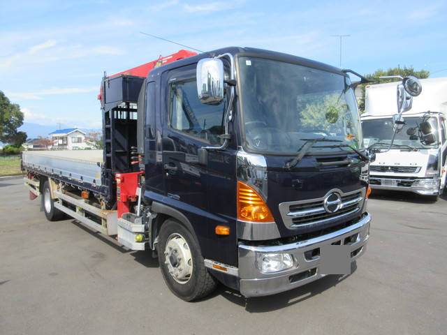 HINO Ranger Truck (With 4 Steps Of Cranes) QKG-FE7JLAA 2017 140,413km