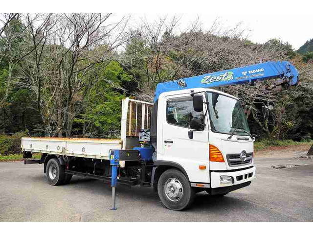 HINO Ranger Truck (With 4 Steps Of Cranes) TKG-FC9JKAP 2017 60,631km