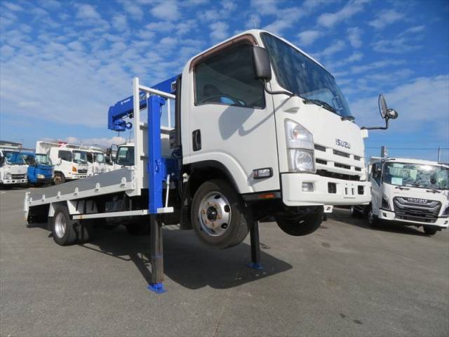 ISUZU Elf Self Loader (With 3 Steps Of Cranes) TKG-NPR85AR 2013 213,000km