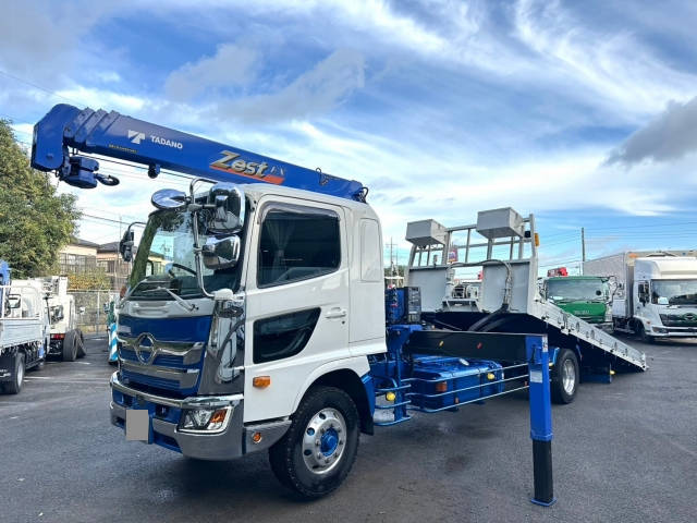 HINO Ranger Safety Loader (With 4 Steps Of Cranes) 2PG-FE2ABA 2021 86,344km