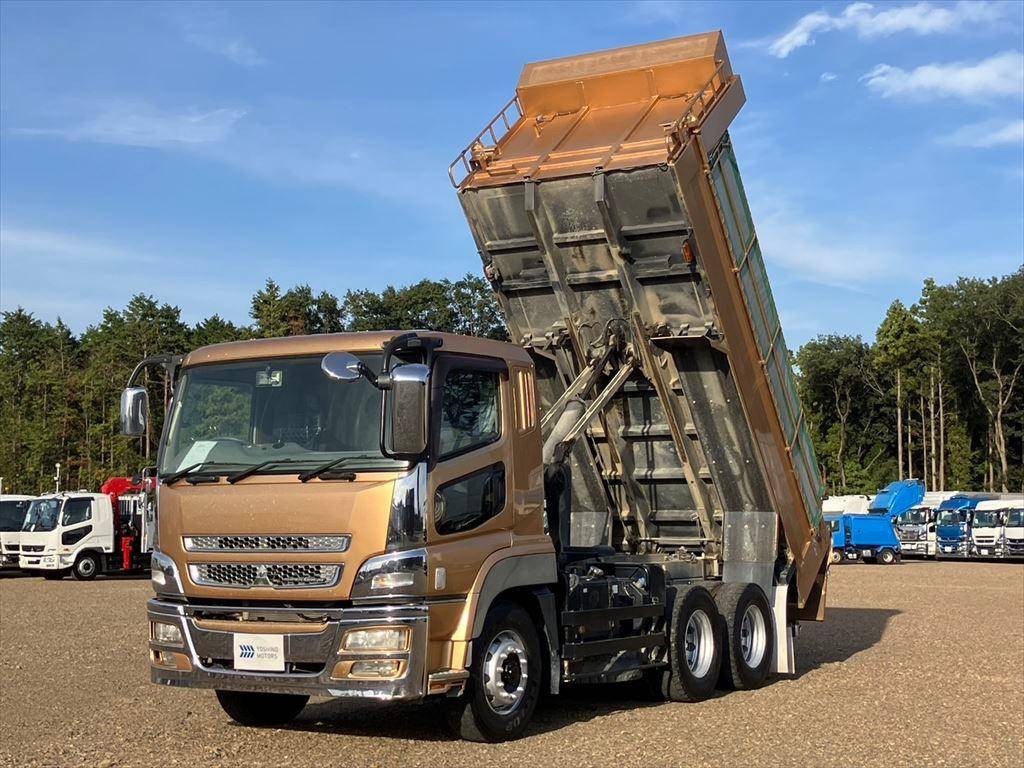 MITSUBISHI FUSO Super Great Dump QKG-FV50VX 2014 553,000km