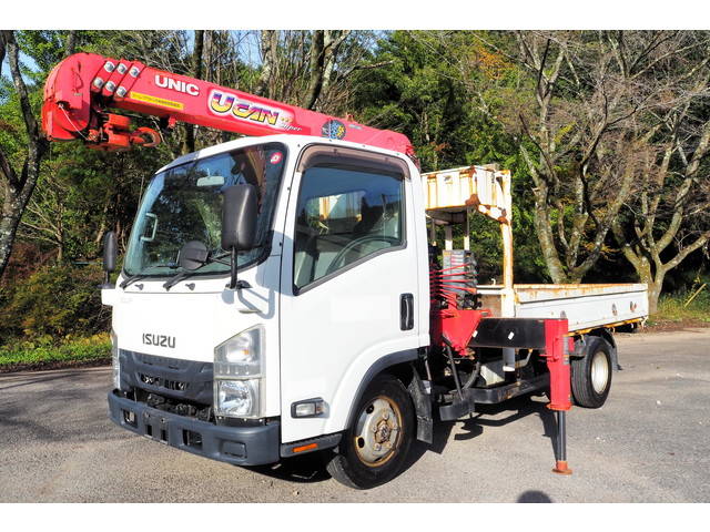 ISUZU Elf Truck (With 4 Steps Of Cranes) TKG-NMS85AR 2016 33,630km