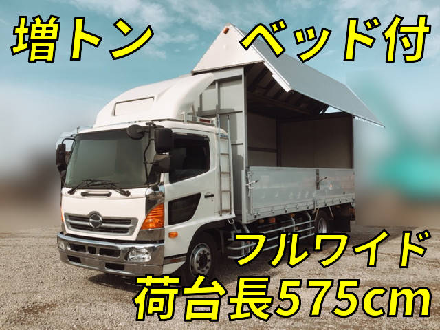 HINO Ranger Aluminum Wing QKG-FE7JKAA 2012 645,319km