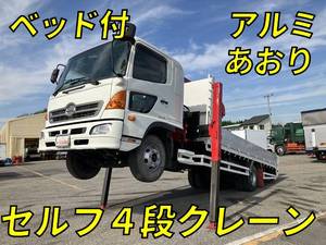 HINO Ranger Self Loader (With 4 Steps Of Cranes) TKG-FD7JLAA 2013 123,640km_1