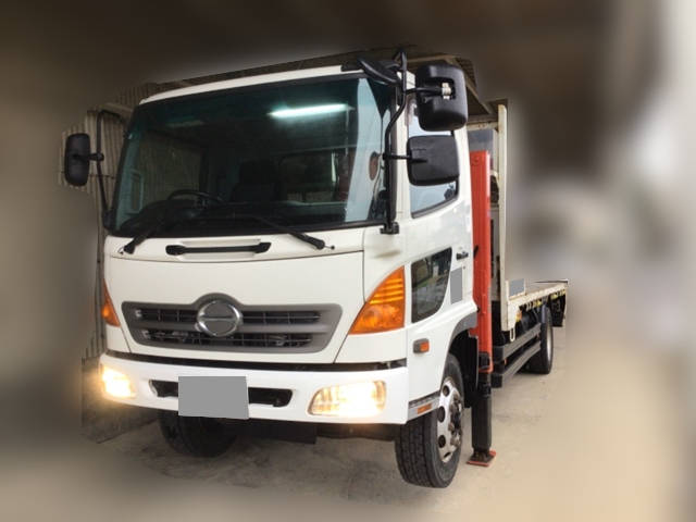 HINO Ranger Self Loader (With 3 Steps Of Cranes) BKG-GC7JJYA 2009 157,781km