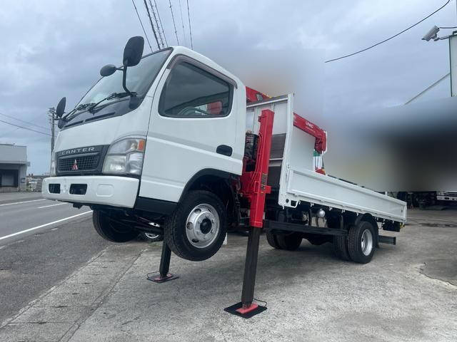 MITSUBISHI FUSO Canter Self Loader (With 4 Steps Of Cranes) KK-FE83EGN 2004 117,000km